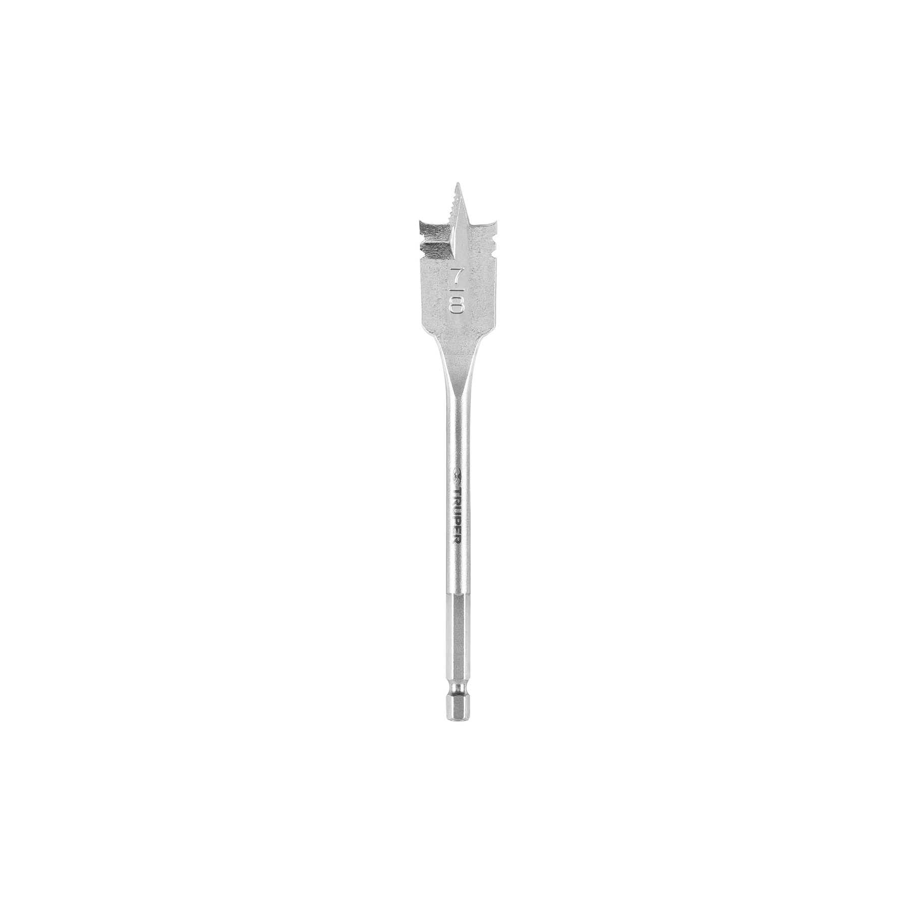 Broca plana de manita 7/8" para madera, TRUPER TRUPER