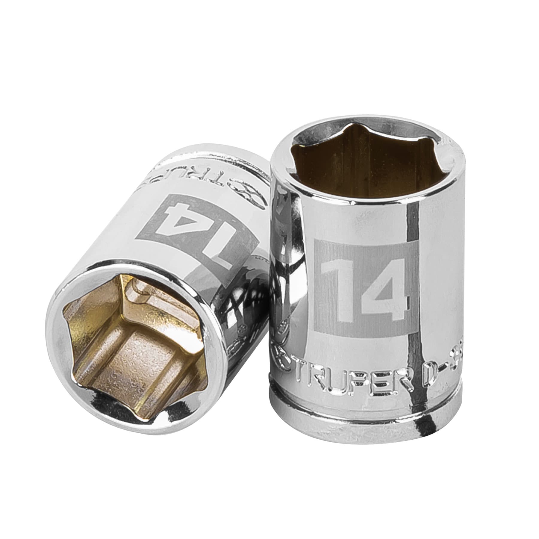 Dado de 14 mm, 6 puntas, cuadro 3/8", TRUPER TRUPER