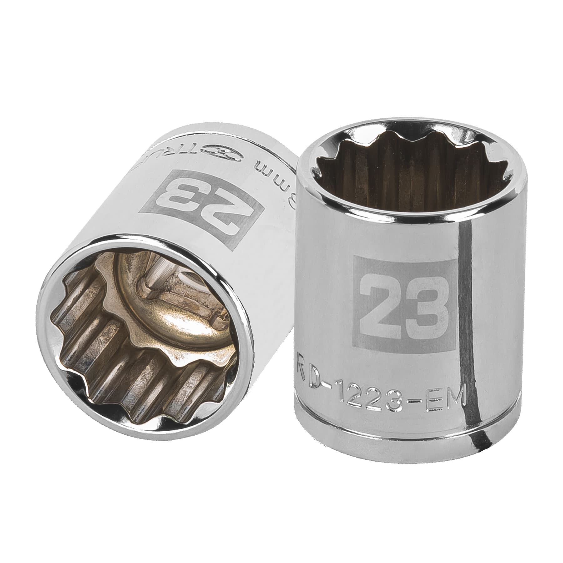 Dado de 23 mm, 12 puntas, cuadro 1/2", TRUPER TRUPER