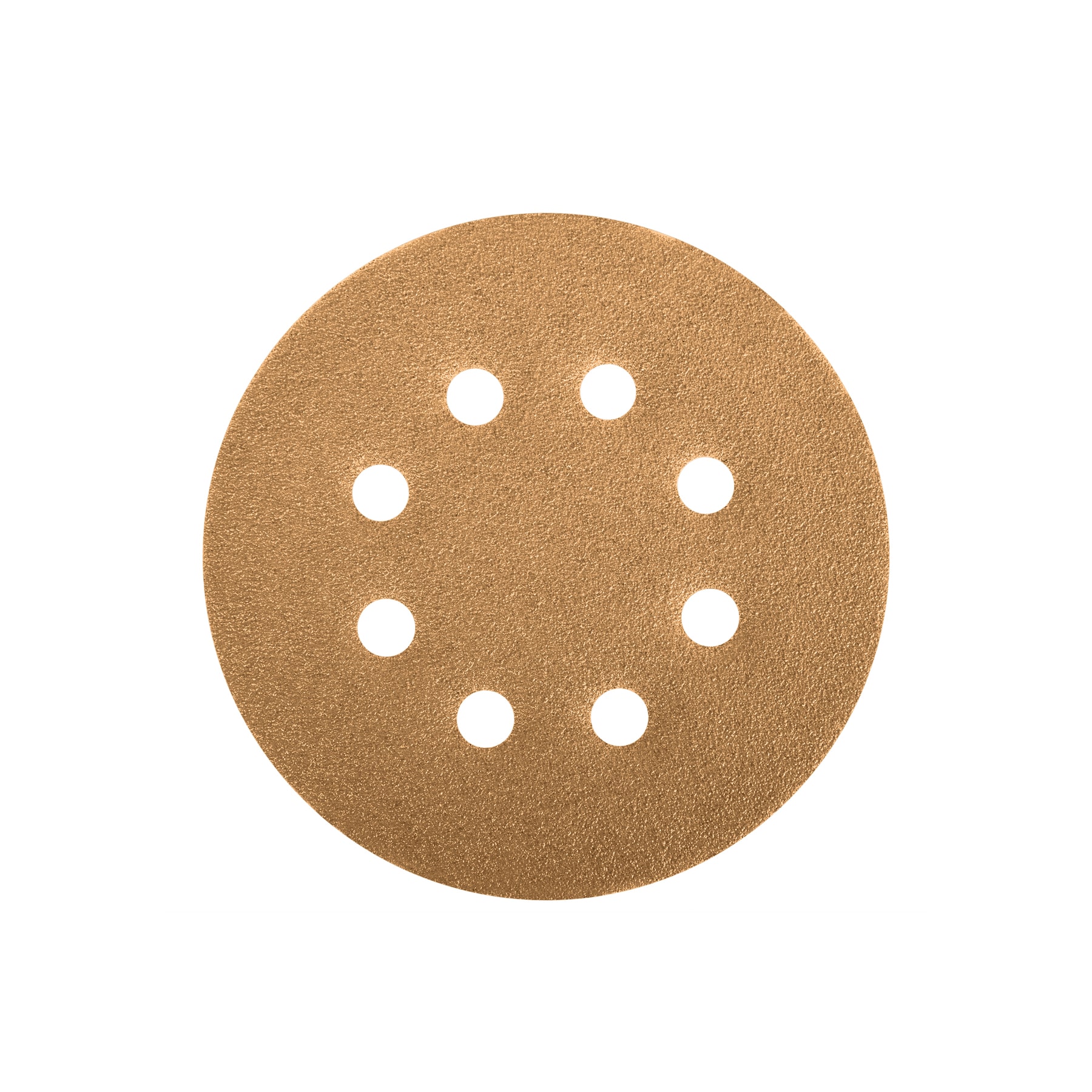Paquete con 5 discos de lija 5" grano 80, 8 perforaciones TRUPER