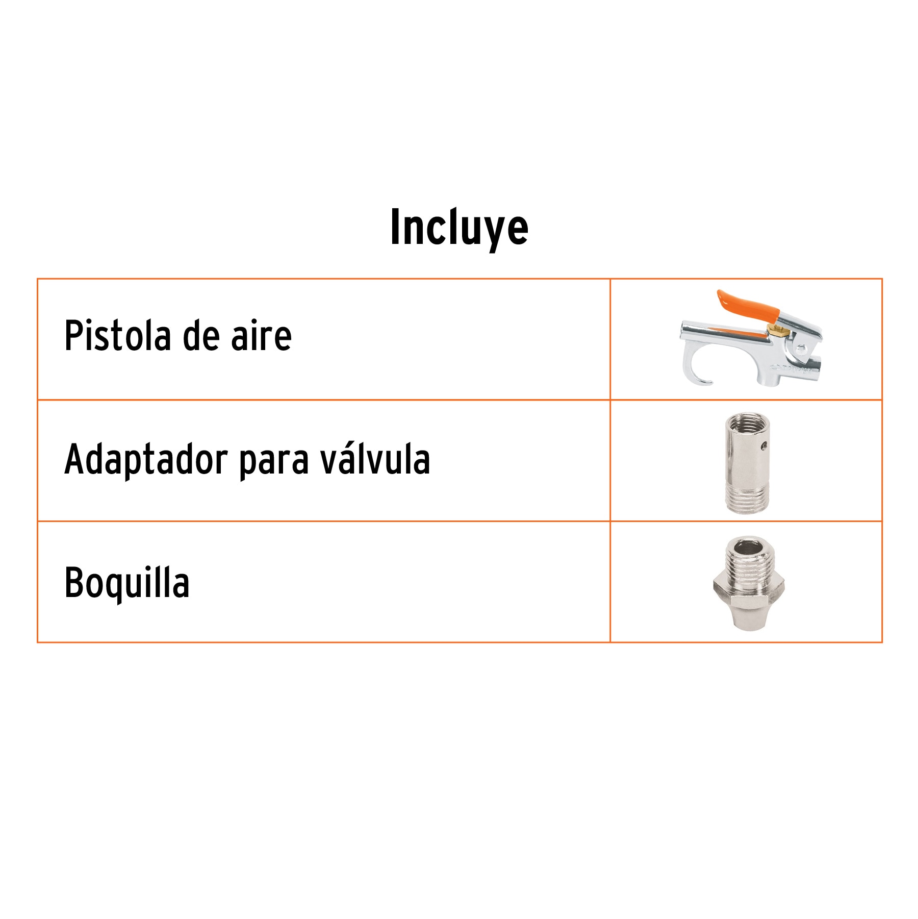 Pistola metálica para sopletear, cuerda 1/4" NPT, TRUPER TRUPER