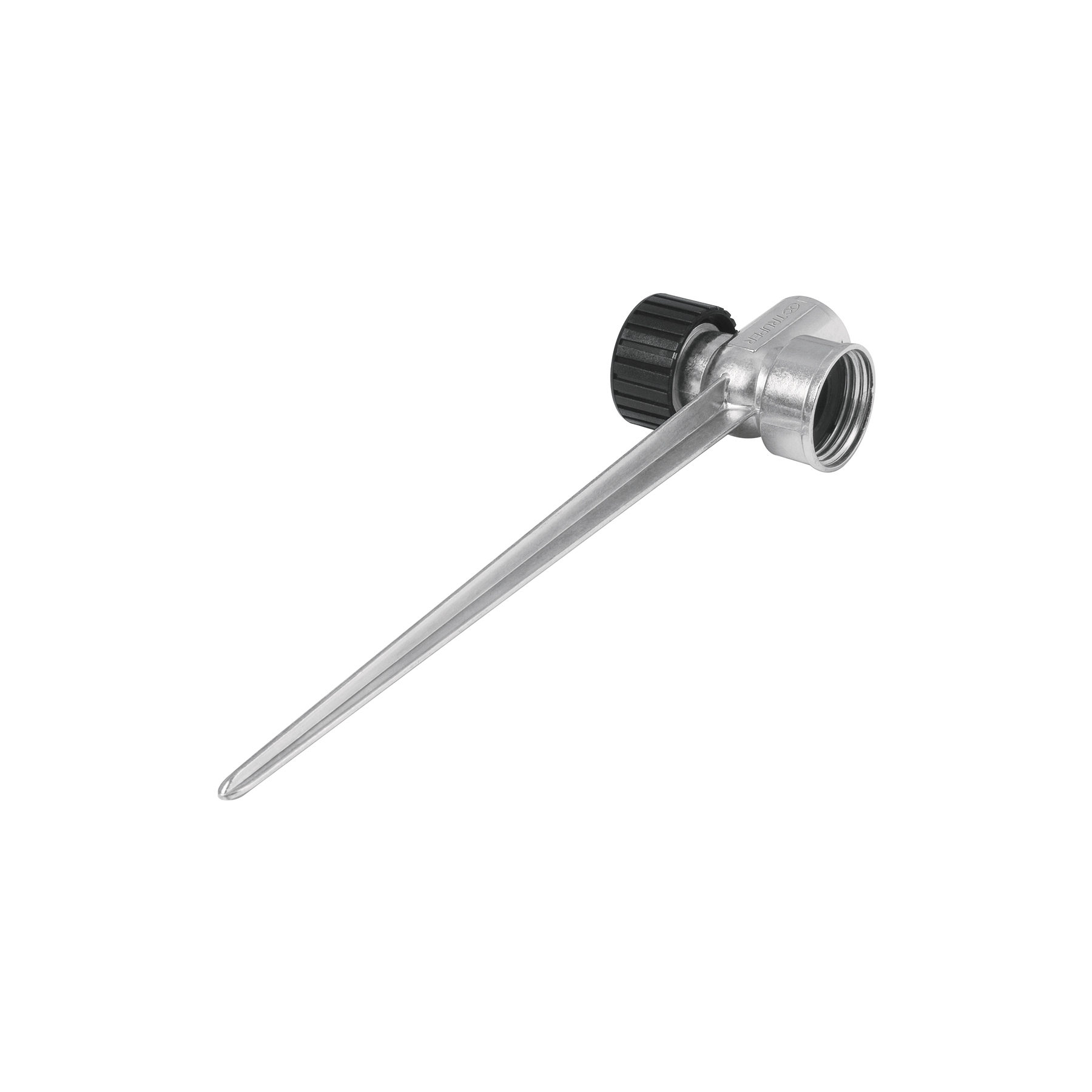 Estaca metálica universal 8" dos vías, para aspersor, TRUPER TRUPER
