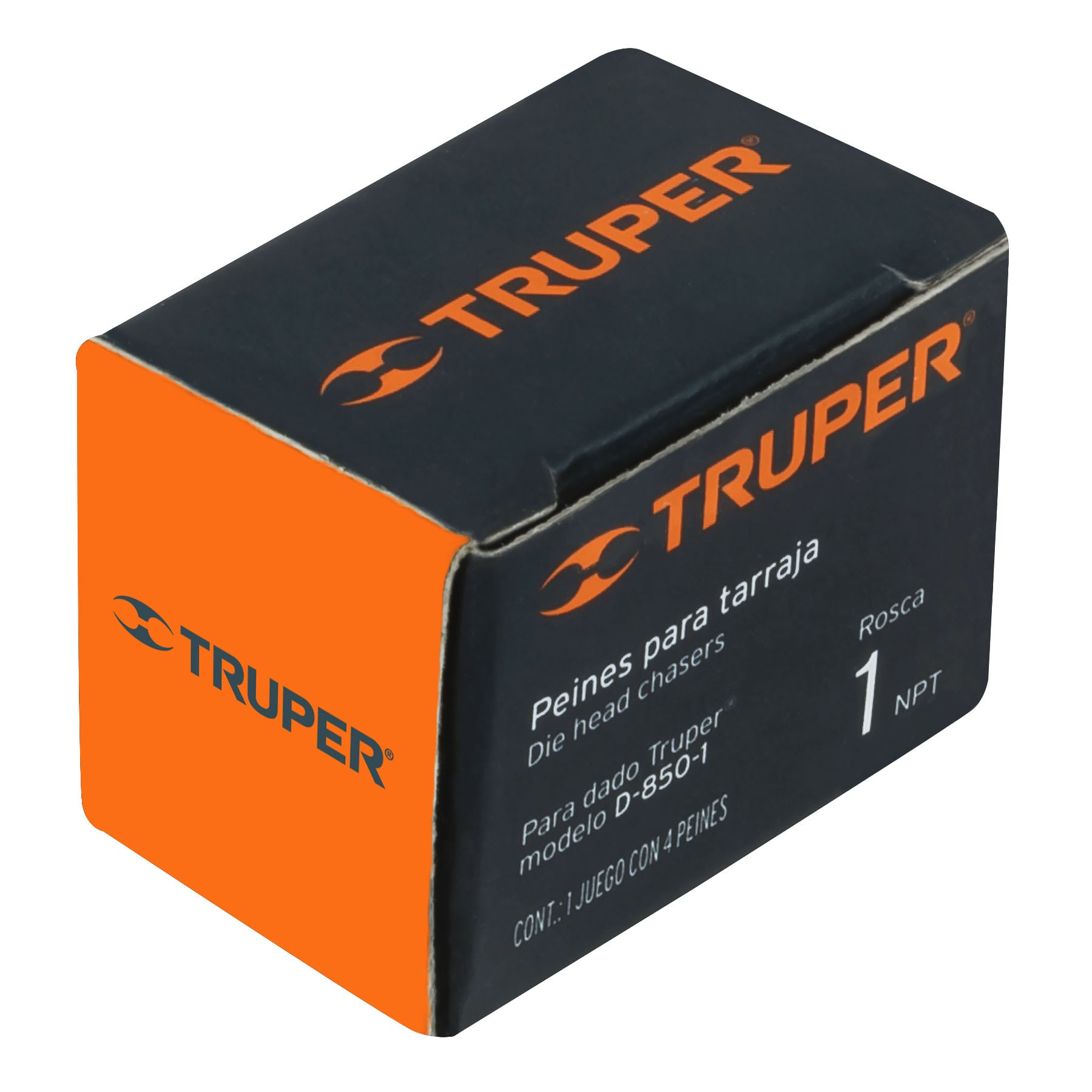 Juego de 4 peines 1" para tarrajas TA-850 y TA-851, TRUPER TRUPER