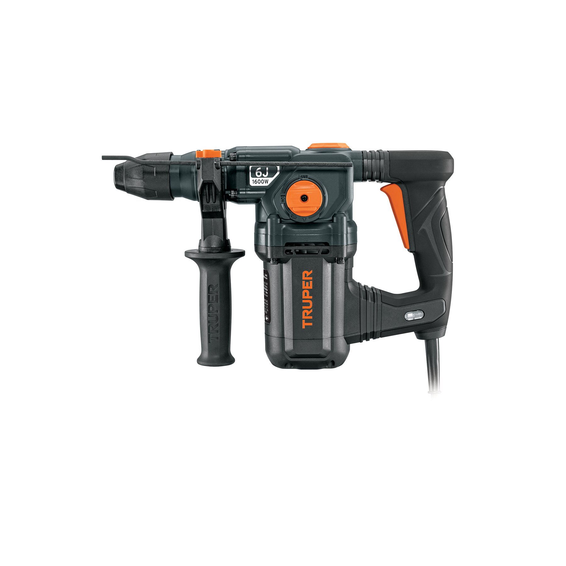 Rotomartillo SDS Plus/destornillador 6 J, 1600W, INDUSTRIAL TRUPER
