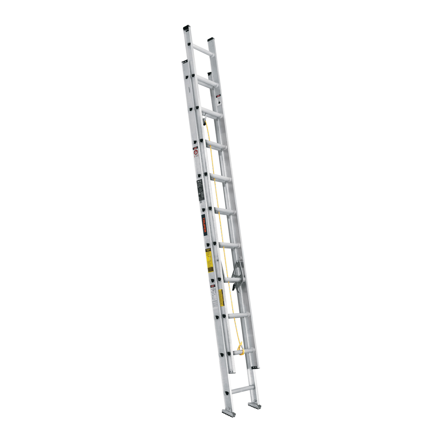 Escalera de extensión, tipo III, 20 peldaños, TRUPER TRUPER