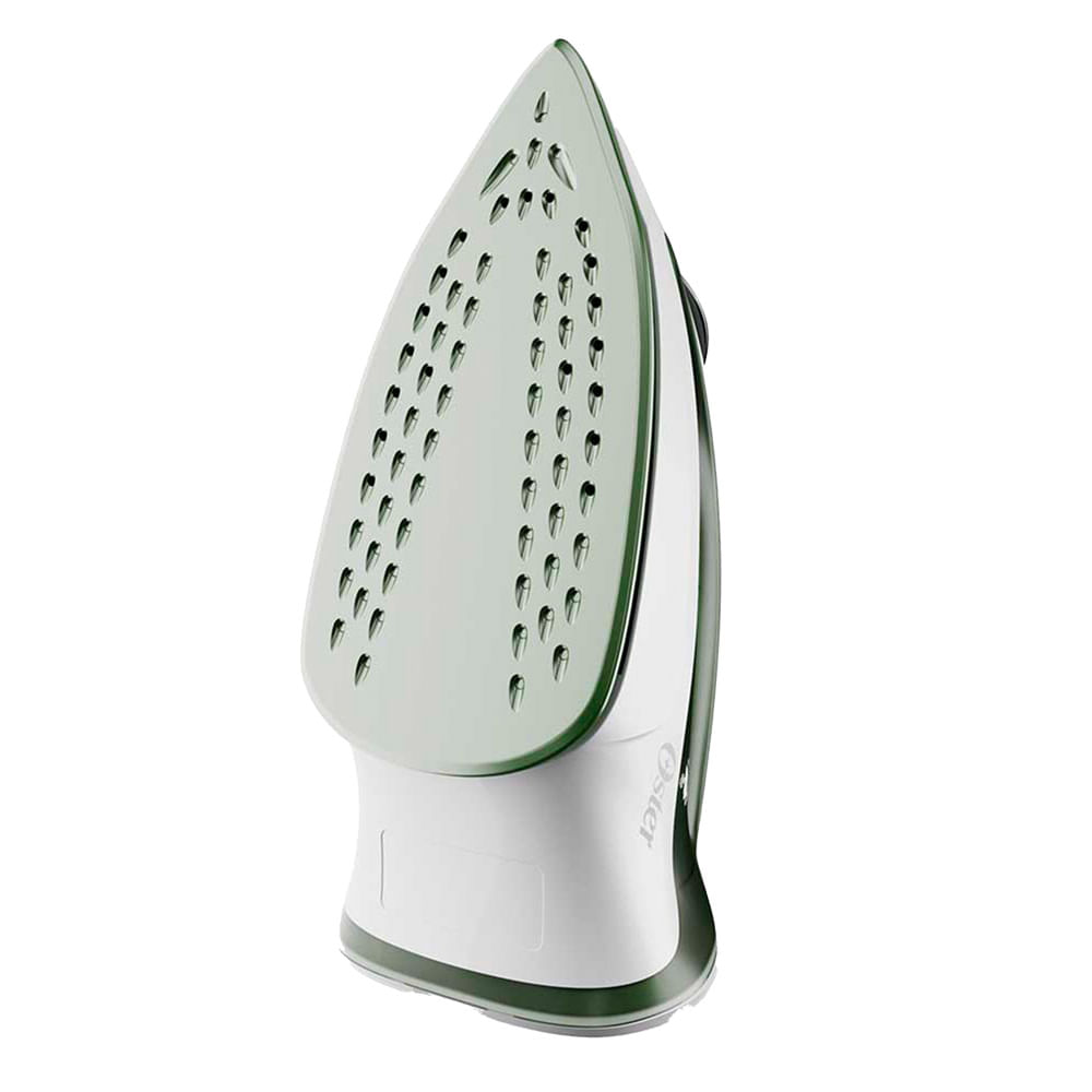 Oster® Plancha de Vapor, con Suela Antiadherente, Ligera, Blanca-Verde, GCSTBS3803 Oster