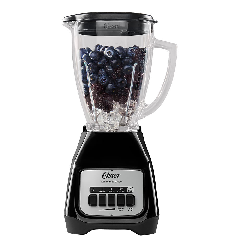 Licuadora Oster® 2 velocidades más pulso y vaso de vidrio BLSTKAG-BPB Oster