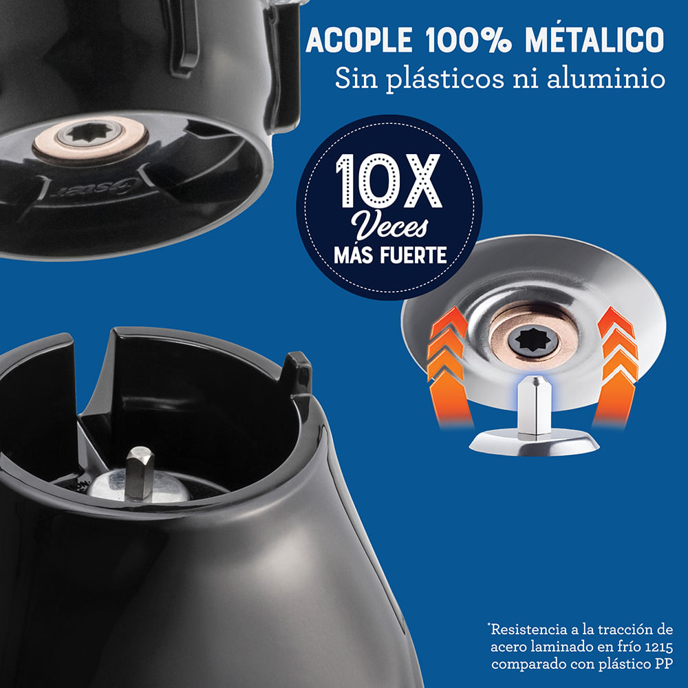 Licuadora Oster® 2 velocidades más pulso y vaso de vidrio BLSTKAG-BPB Oster