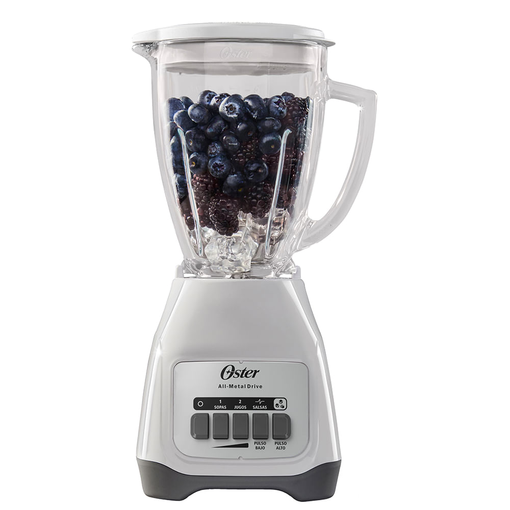 Licuadora Oster® 2 velocidades más pulso y vaso de vidrio BLSTKAG-WPB Oster