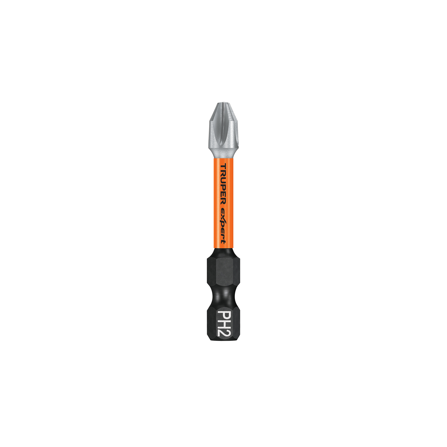 Estuche con 5 puntas de cruz PH2 de impacto largo 2", EXPERT TRUPER