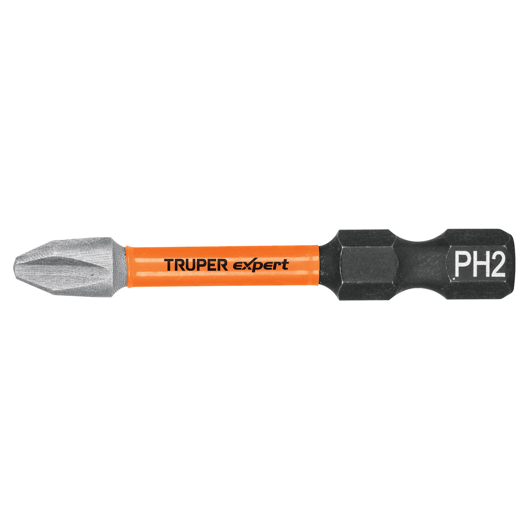 Estuche con 5 puntas de cruz PH2 de impacto largo 2", EXPERT TRUPER