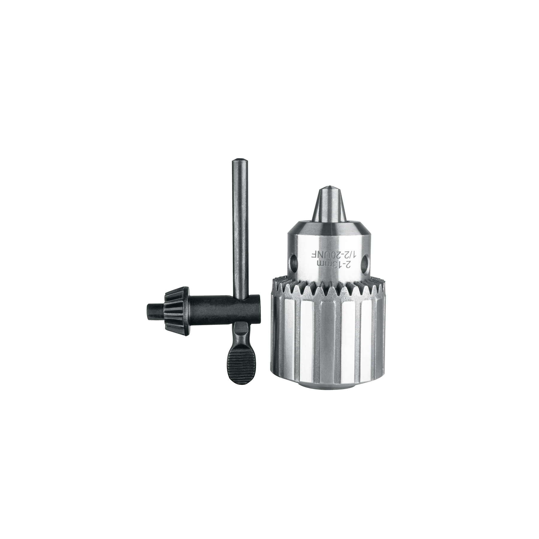 Broquero 1/2" con llave, cuerpo estriado, TRUPER EXPERT TRUPER
