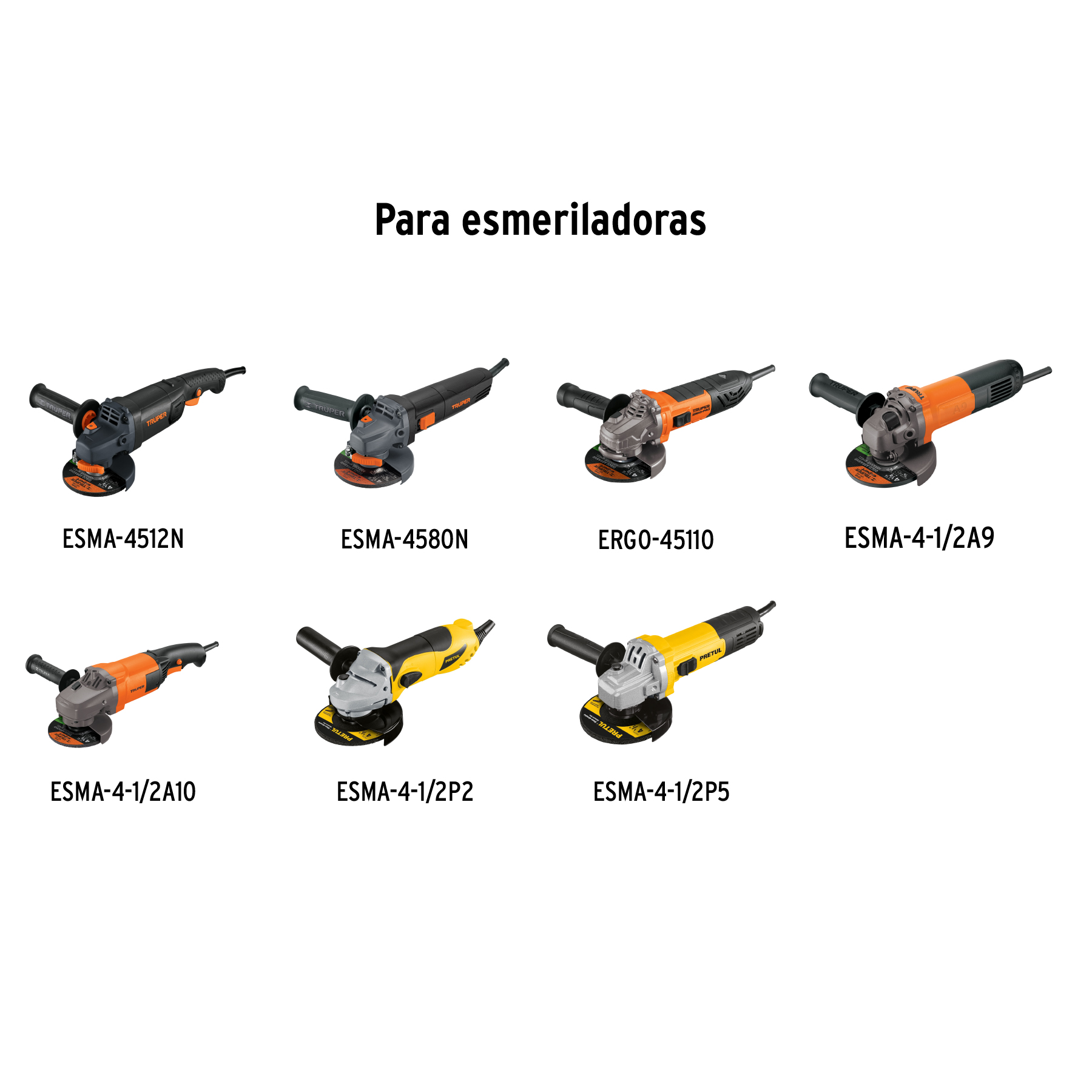 Soporte para esmeriladora angular de 4 1/2", TRUPER TRUPER